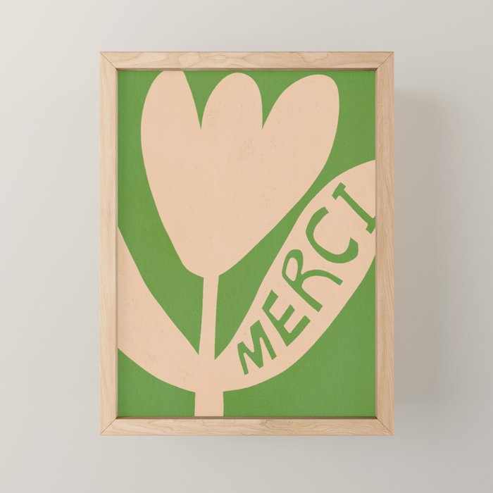 Thank you Mini Art Print Gallery Image 1