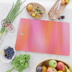 Pink and. Orange gradient colours inspiration Cutting Board Gallery Image 2