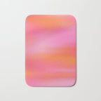 Pink and. Orange gradient colours inspiration Bath Mat Gallery Image 1
