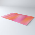 Pink and. Orange gradient colours inspiration Rug Gallery Image 3