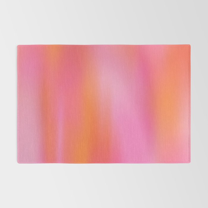 Pink and. Orange gradient colours inspiration Rug Gallery Image 2
