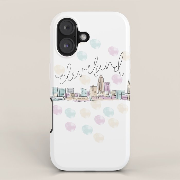 Cleveland Skyline RER iPhone Case Gallery Image 1