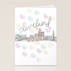 Cleveland Skyline RER Stationery Card Gallery Image 2