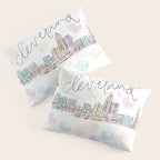 Cleveland Skyline RER Pillow Sham Gallery Image 3