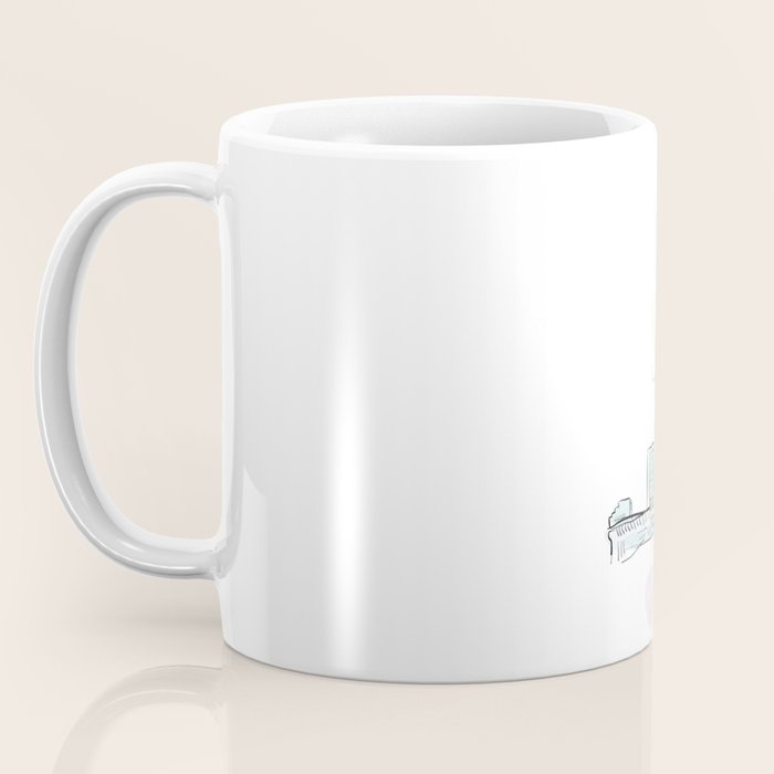 Cleveland Skyline RER Coffee Mug Gallery Image 3