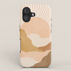 Warm Color Hills iPhone Case Gallery Image 1