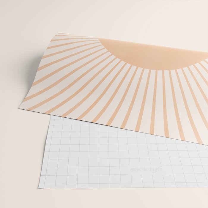Warm Color Hills Wrapping Paper Gallery Image 2