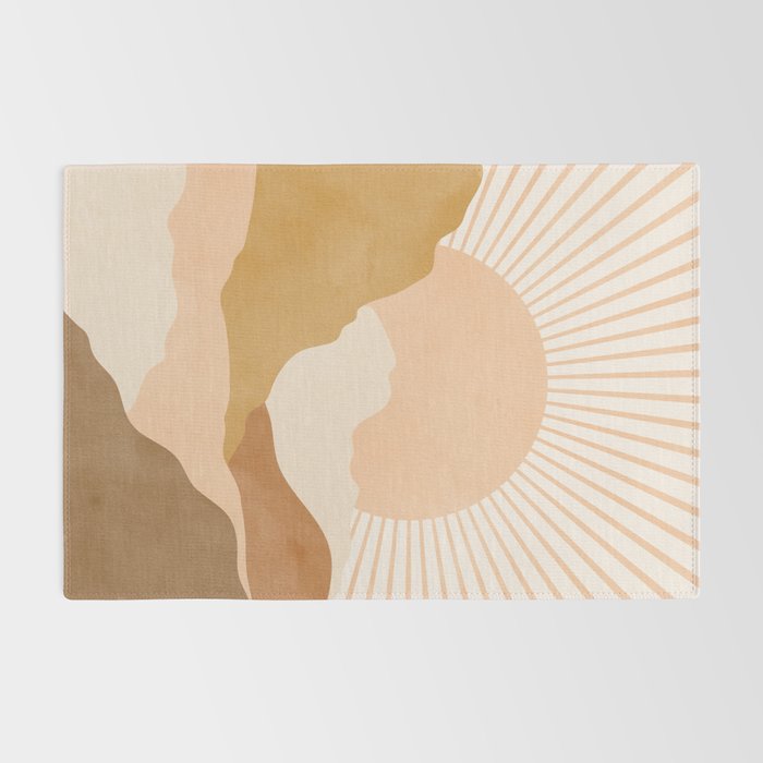 Warm Color Hills Rug Gallery Image 2