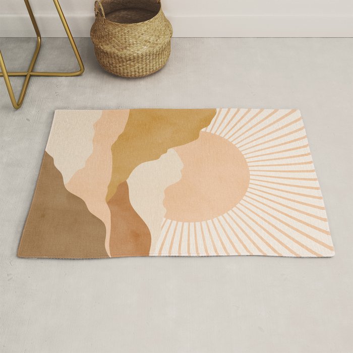 Warm Color Hills Rug Gallery Image 1