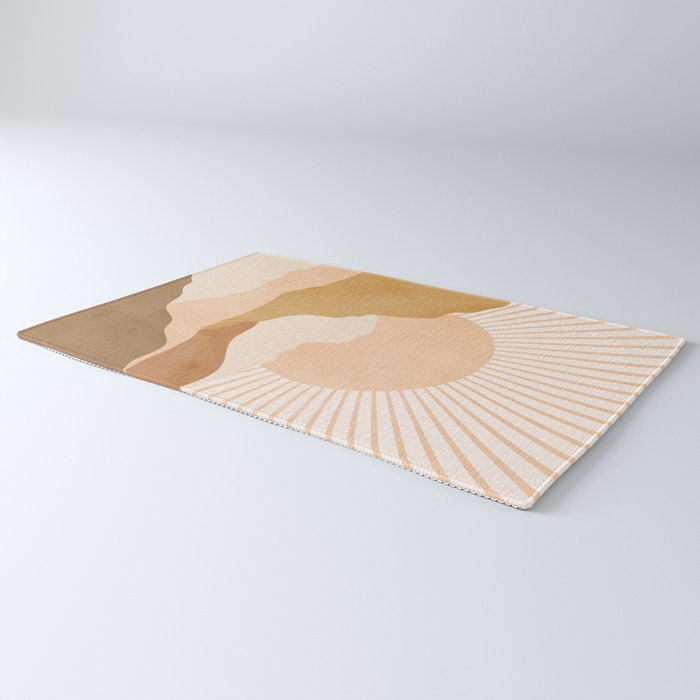 Warm Color Hills Rug Gallery Image 3