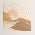 Warm Color Hills Wrapping Paper Gallery Image 3
