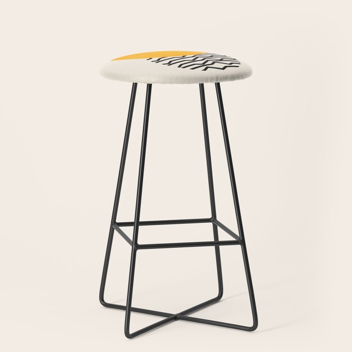 Sun & Ripples Stool Gallery Image 1
