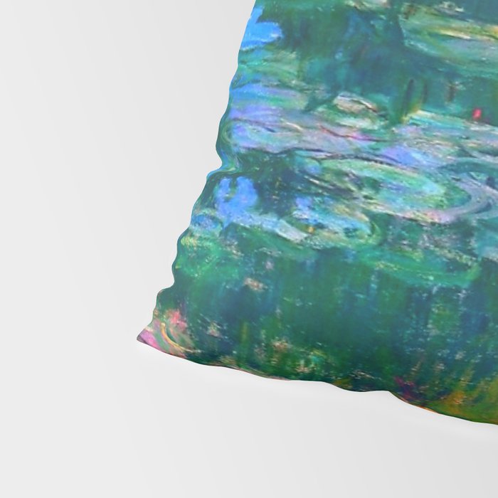 Claude Monet Water Lilies, Monet Nymphéas Pillow Sham Gallery Image 4