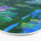 Claude Monet Water Lilies, Monet Nymphéas Bath Mat Gallery Image 3