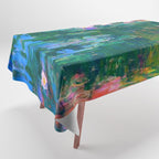 Claude Monet Water Lilies, Monet Nymphéas Tablecloth Gallery Image 1