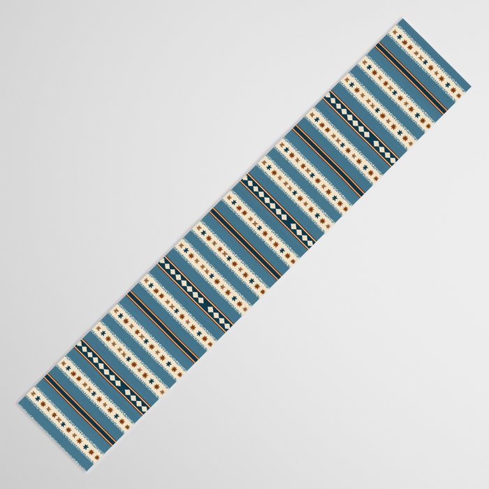Vintage Woven Stripe - Cozy Heirloom Table Runner Gallery Image 3