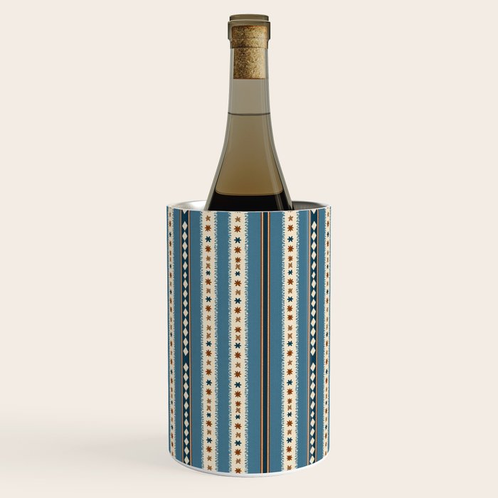 Vintage Woven Stripe - Cozy Heirloom Wine Chiller Gallery Image 3