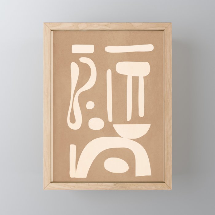 Soft Movement 11 Mini Art Print Gallery Image 1