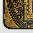 Gold Buddhist Psychedelic Mandala Laptop Sleeve Gallery Image 3
