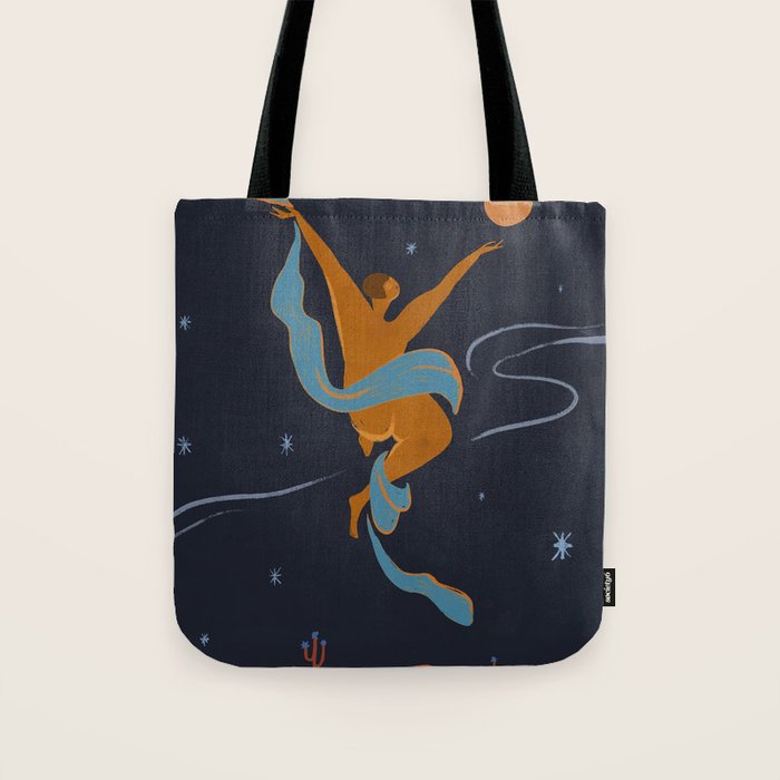 Reach for the Moon Tote Bag Gallery Image 1