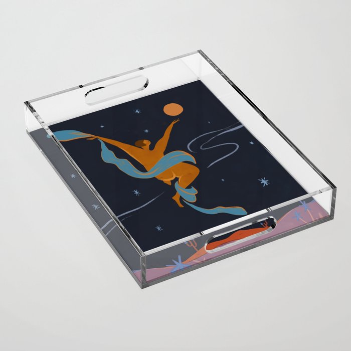 Reach for the Moon Acrylic Tray Gallery Image 1