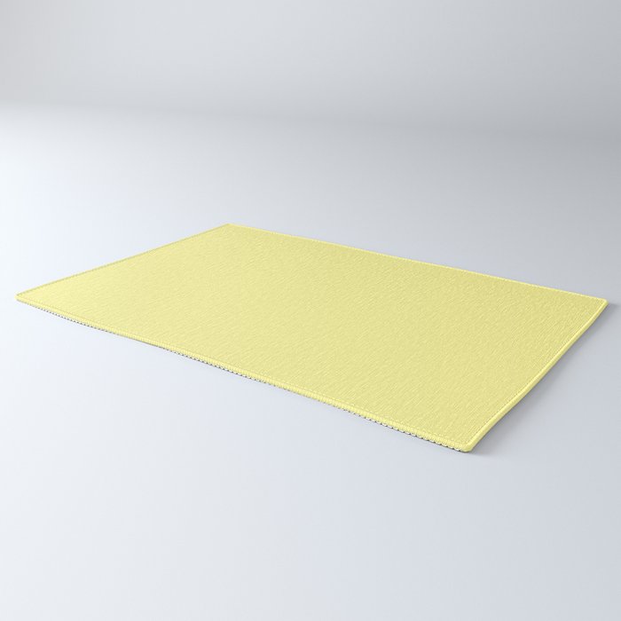 Simply Pastel Yellow Rug Gallery Image 3