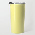 Simply Pastel Yellow Travel Mug Gallery Image 3