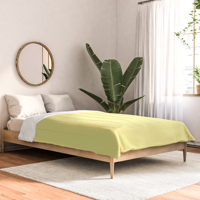 Simply Pastel Yellow Comforter Gallery Image 2