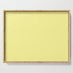 Simply Pastel Yellow Serving Tray Gallery Image 1