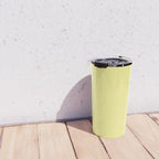 Simply Pastel Yellow Travel Mug Gallery Image 4