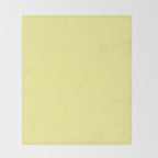 Simply Pastel Yellow Throw Blanket Gallery Image 2