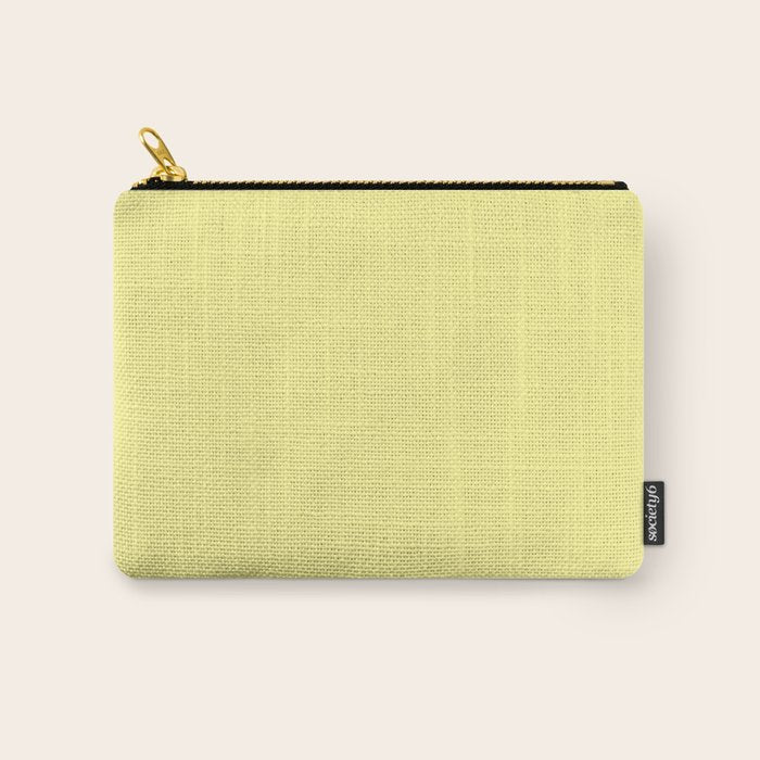 Simply Pastel Yellow Carry All Pouch Gallery Image 1