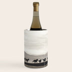 Horses on the Dunes Wine Chiller Gallery Image 2