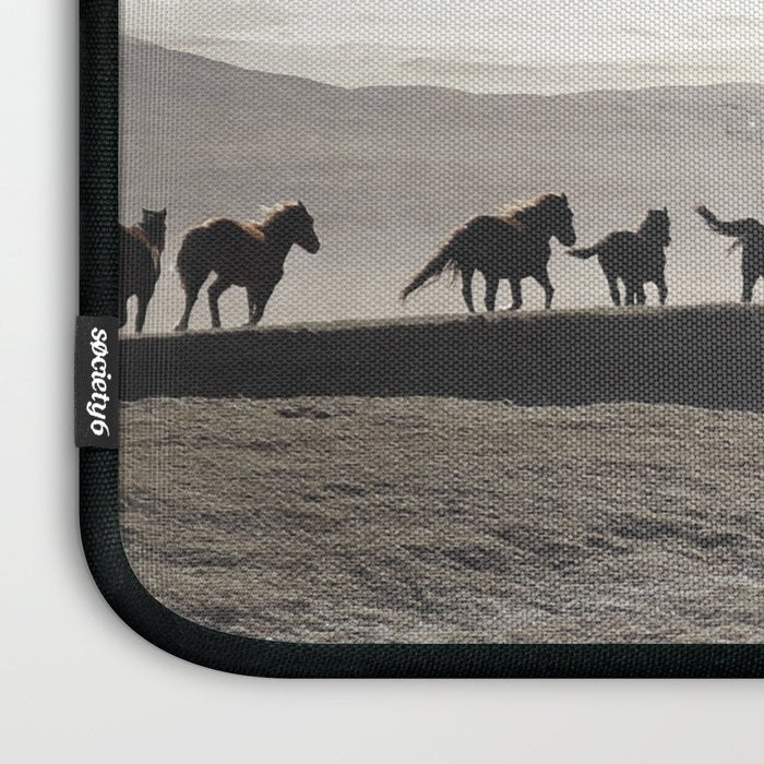 Horses on the Dunes Laptop Sleeve Gallery Image 3