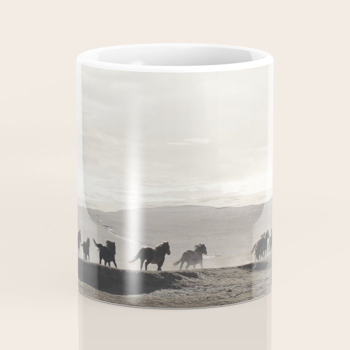 Horses on the Dunes Coffee Mug Gallery Image 4