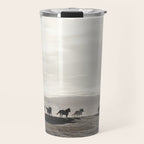 Horses on the Dunes Travel Mug Gallery Image 1