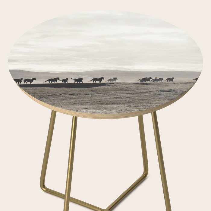 Horses on the Dunes Side Table Gallery Image 2