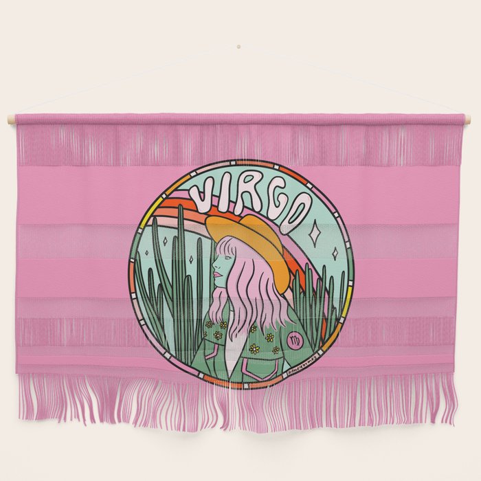 Virgo Cowgirl Wall Hanging Gallery Image 1