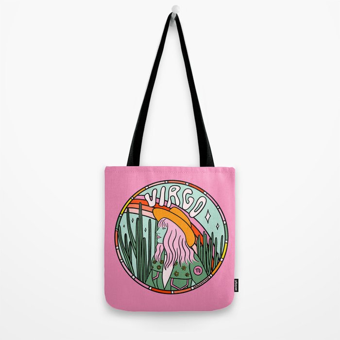 Virgo Cowgirl Tote Bag Gallery Image 2