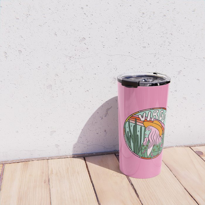 Virgo Cowgirl Travel Mug Gallery Image 4