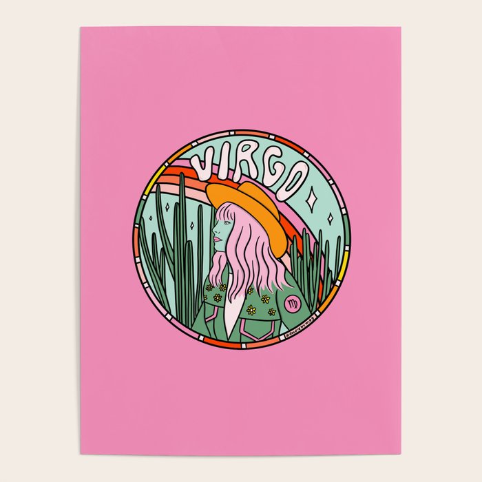 Virgo Cowgirl Poster Gallery Image 4