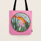 Virgo Cowgirl Tote Bag Gallery Image 1
