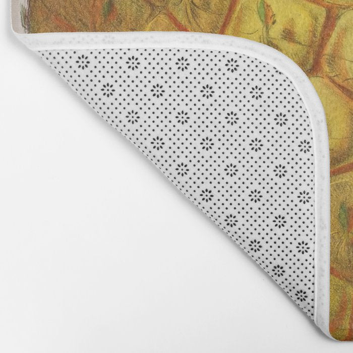 Pineapple from "Flore dâAmÃ©rique" by Ãtienne Denisse, 1840s Bath Mat Gallery Image 2