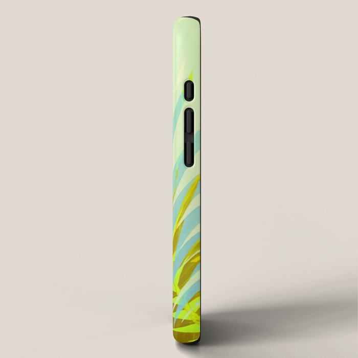 Modern Tropical Print - Sun Burn #4 iPhone Case Gallery Image 2