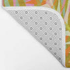 Modern Tropical Print - Sun Burn #4 Bath Mat Gallery Image 2