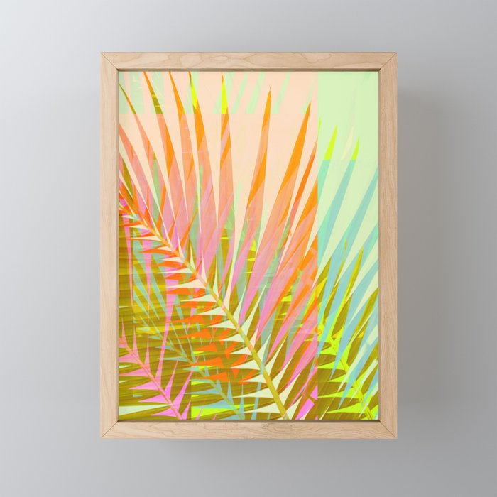 Modern Tropical Print - Sun Burn #4 Mini Art Print Gallery Image 1