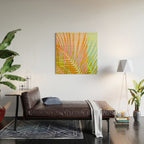 Modern Tropical Print - Sun Burn #4 Wood Wall Art Gallery Image 2