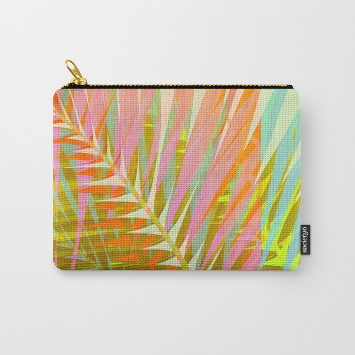 Modern Tropical Print - Sun Burn #4 Carry All Pouch Gallery Image 1