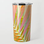 Modern Tropical Print - Sun Burn #4 Travel Mug Gallery Image 1