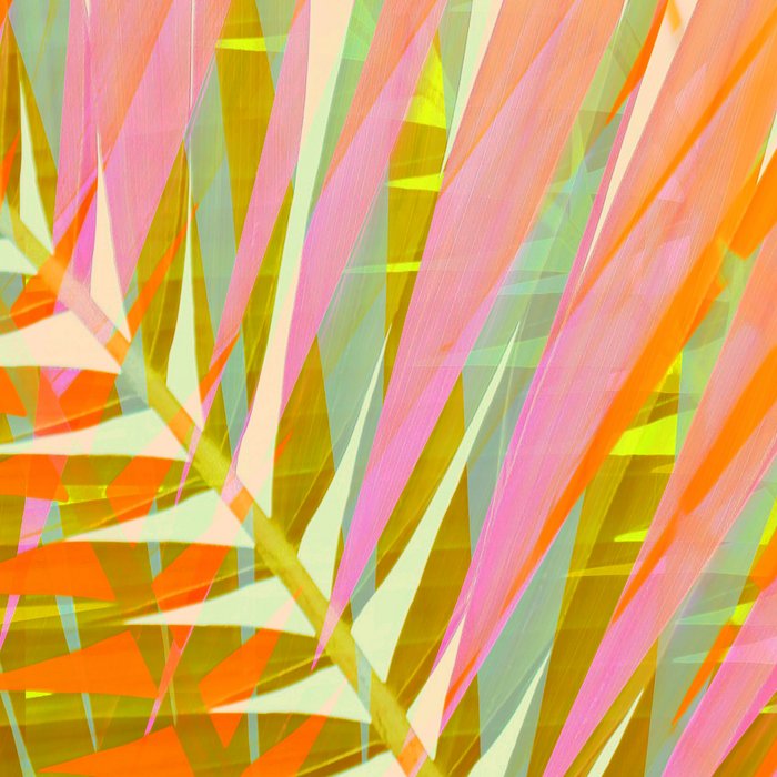 Modern Tropical Print - Sun Burn #4 Coffee Mug Gallery Image 2